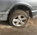 2011 MODEL HONDA CİVİC KOMPLE SOL ARKA JANT LASTİK ÇIKMA.