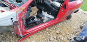 opel corsa b tek kapı kesme sol marşbiyel .Oto Erkan