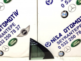 MERCEDES C SERİSİ W204 KASA SOL KELEBEK CAMI ORJ ÇIKMA