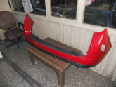 FİAT DOBLO ARKA TAMPON ORJİNAL ÇIKMA 2010-2014 MODEL KIRMIZI