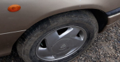 1998 opel astra f station 8v çıkma sağ ön jant lastik
