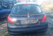 2009 model peugeot 207 1.4 kesme arka kasa