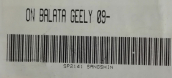 Oto Çıkma Parça / Fren & Debriyaj / Disk Fren Balatası / Geely / Emgrand / Sıfır Parça 