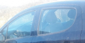 2009 model peugeot 207 1.4 benzinli çıkma sol takım kapı cam