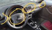 Çıkma Audi A3 den orj direksiyon airbagi