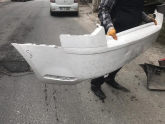 C5-3 ARKA TAMPON CİTRÖEN ORJİNAL ÇIKMA PARÇA