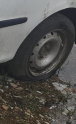 peugeot 206 çıkma sol arka jant lastik
