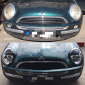 MİNİ COOPER DETAYLI FAR TEMİZLİĞİ