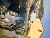 Ford fiesta mk4 kesme tavan gri fiesta mk4 sag arka çamurluk