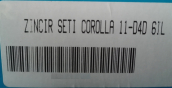 Oto Çıkma Parça / Motor / Triger Seti / Toyota / Corolla / Sıfır Parça 