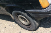 1988 model renault broadway 1.4 çıkma sağ ön jant lastik