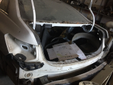 Mercedes w207 coupe kesme tavan arka