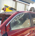 2017 HONDA CRV HATASIZ SAĞ ÖN KAPI CAMI.