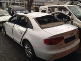 AUDİ A4 SOL ARKA ÇAMURLUK BEYAZ ORJİNAL HATASIZ