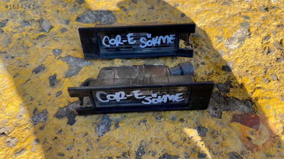 OPEL CORSA E PLAKA LAMBASI SÖKME CANCAN OPEL