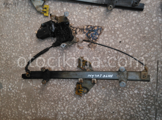 Nissan note sol ön cam krikosu