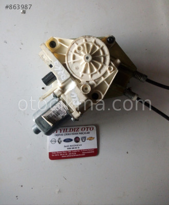 RENAULT FLUENCE SOL ARKA CAM MOTORU