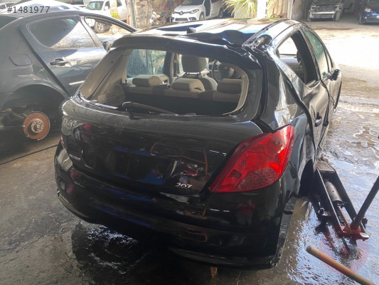 Peugeot 207 çıkma arka dingil