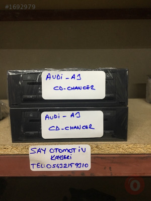 Audi A3 CD changer cikma orj
