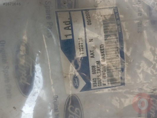 FORD TRANSİT V 184.CONTA TAKIM...120 718
