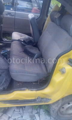 2000 model renault kangoo çıkma üçlü arka koltuk