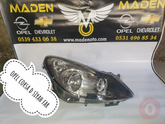 ÇIKMA OPEL CORSA D SİYAH FAR