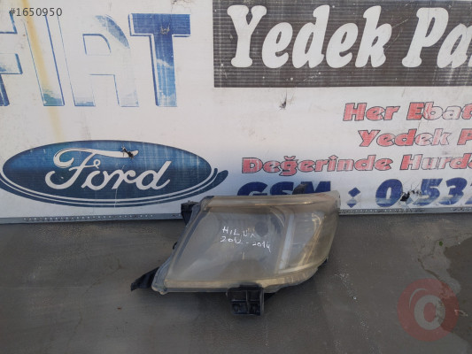 2012 2014 Toyota Hilux sol ön far