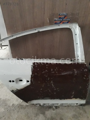 Renault fluance çıkma arka sağ kapı