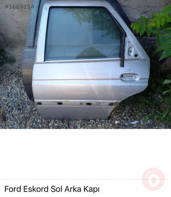 çıkma parça ford escort sol arka kapı