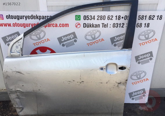2007-2013 MODEL TOYOTA COROLLA SOL ÖN KAPI