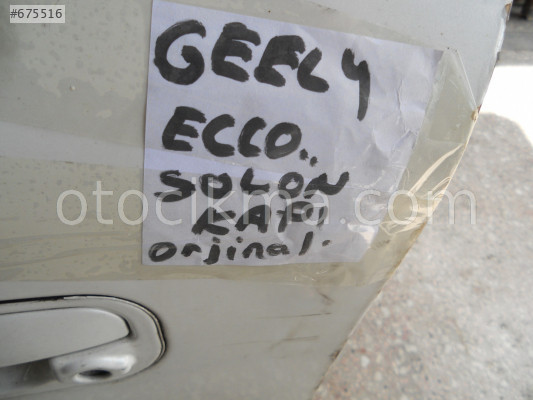 GEELY ECHO SOL ÖN KAPI ORJİNAL  ÇIKMA