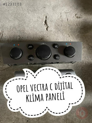 ÇIKMA OPEL VECTRA C DİJİTAL KLİMA PANELİ