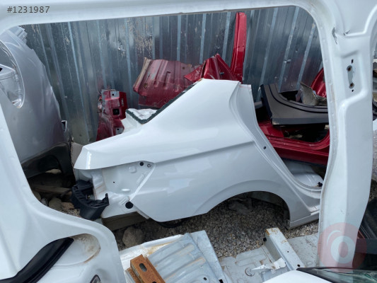 Citroen c-Elysee kesme arka çamurluk