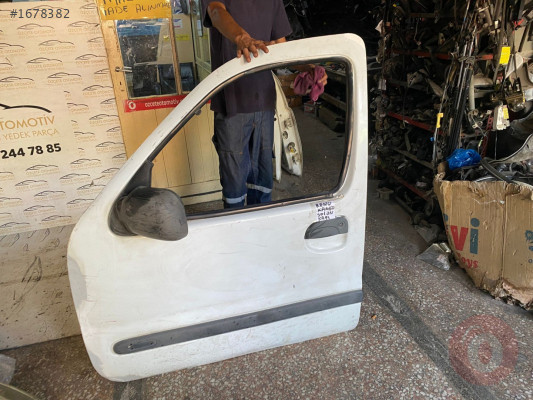 RENAULT KANGOO SOL ÖN KAPI  CAMI ORJİNAL ÇIKMA 1998-2008 MOD