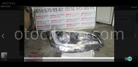 Subaru Outback sağ far