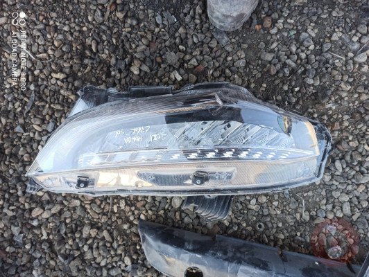 Honda sol far ledli az hasarli