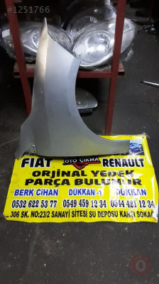 RENAULT  FLUENCE ÇAMURLUK SAG ORJİNAL