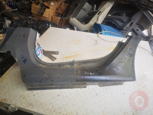 Renault latitude çıkma sol marşbel