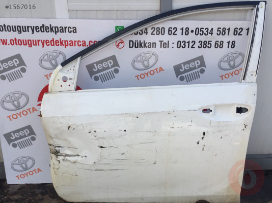 2013-2018 MODEL TOYOTA COROLLA SOL ÖN KAPI