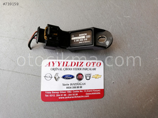 FİAT DOBLO 1.9 JTD MAP SENSÖRÜ 0281002510