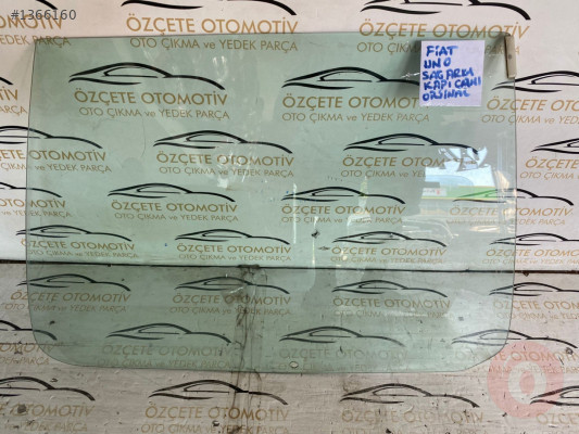 FİAT UNO SAĞ ARKA KAPI CAMI ORJİNAL ÇIKMA 1990-2000 MODEL