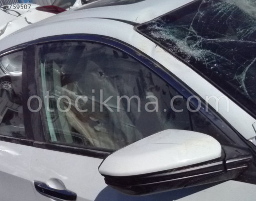 2017 HONDA CIVIC HATASIZ SAĞ ÖN KAPI CAMI.