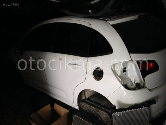 CITROEN C3 2011 MODEL ARKA DİNGİL DOLU