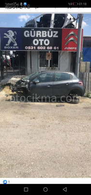 Pejo 208 çıkma sol ön kapı ankara