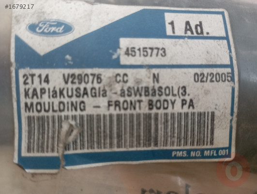 FORD CONNECT KAPI ÇİTASI