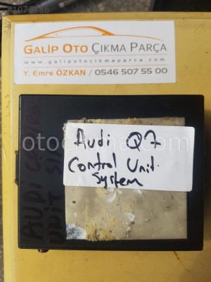 Audi Q7 4C2113A4I Control Unit System Hatasız Orjinal Çıkma