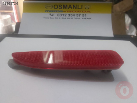 MAZDA 3 2004 - 2007 SOL ARKA TAMPON REFLEKTÖRÜ