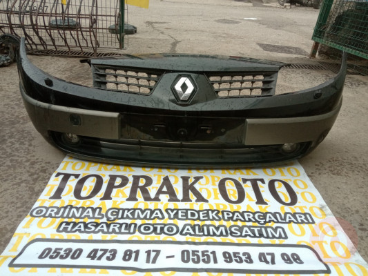 Renault scenic 2 (hatasız) dolu  tampon