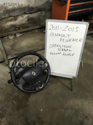 2011-2015 RENAULT FLUENCE KOMPLE DİREKSİYON SETİ