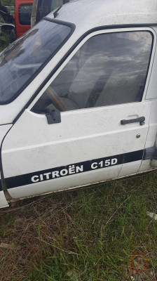 1998 model citroen c15 çıkma sol ön dolu kapı